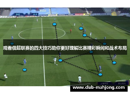 观看俄超联赛的四大技巧助你更好理解比赛精彩瞬间和战术布局